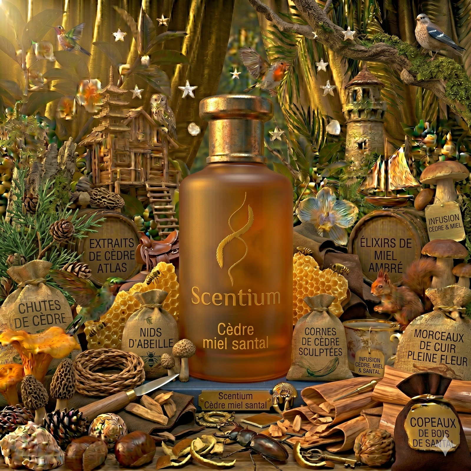 Cèdre Miel Santal
